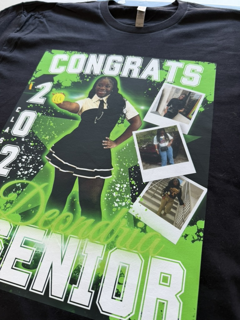 Finished printed apparel