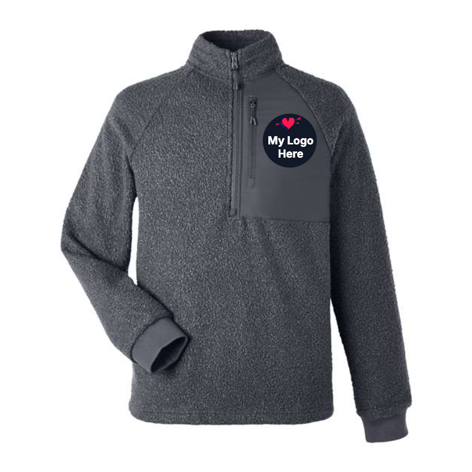 Fleece Quart Zip - Grey